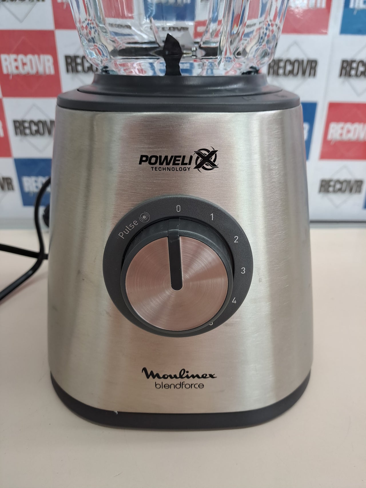 Batidora vaso 800 W 1,75 L 5 velocidades – Moulinex