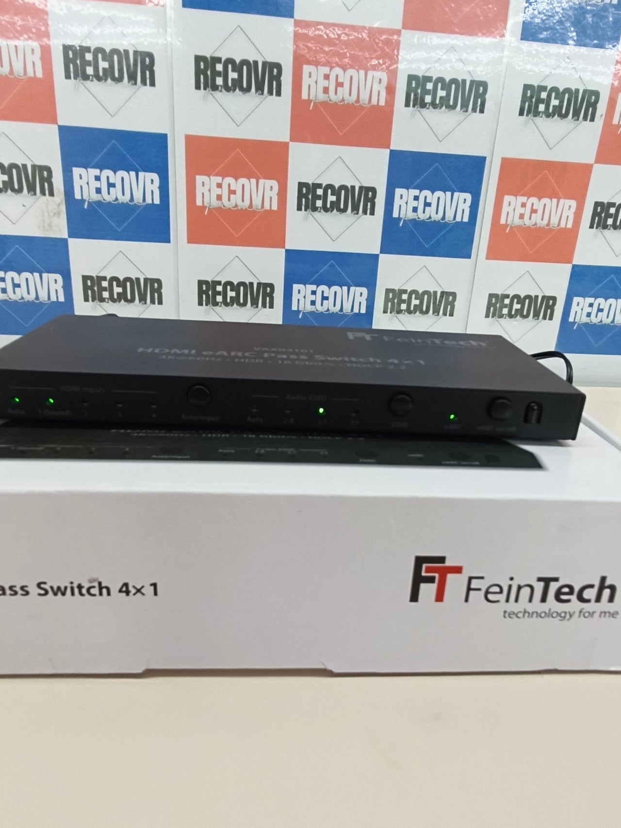 Switch HDMI eARC 4×1 para sonido y 4K · FeinTech