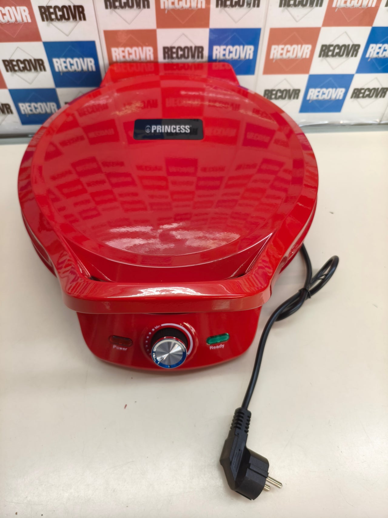 Princess Pizza Maker Ø32 cm, termostato regulable y función grill, 200 °C