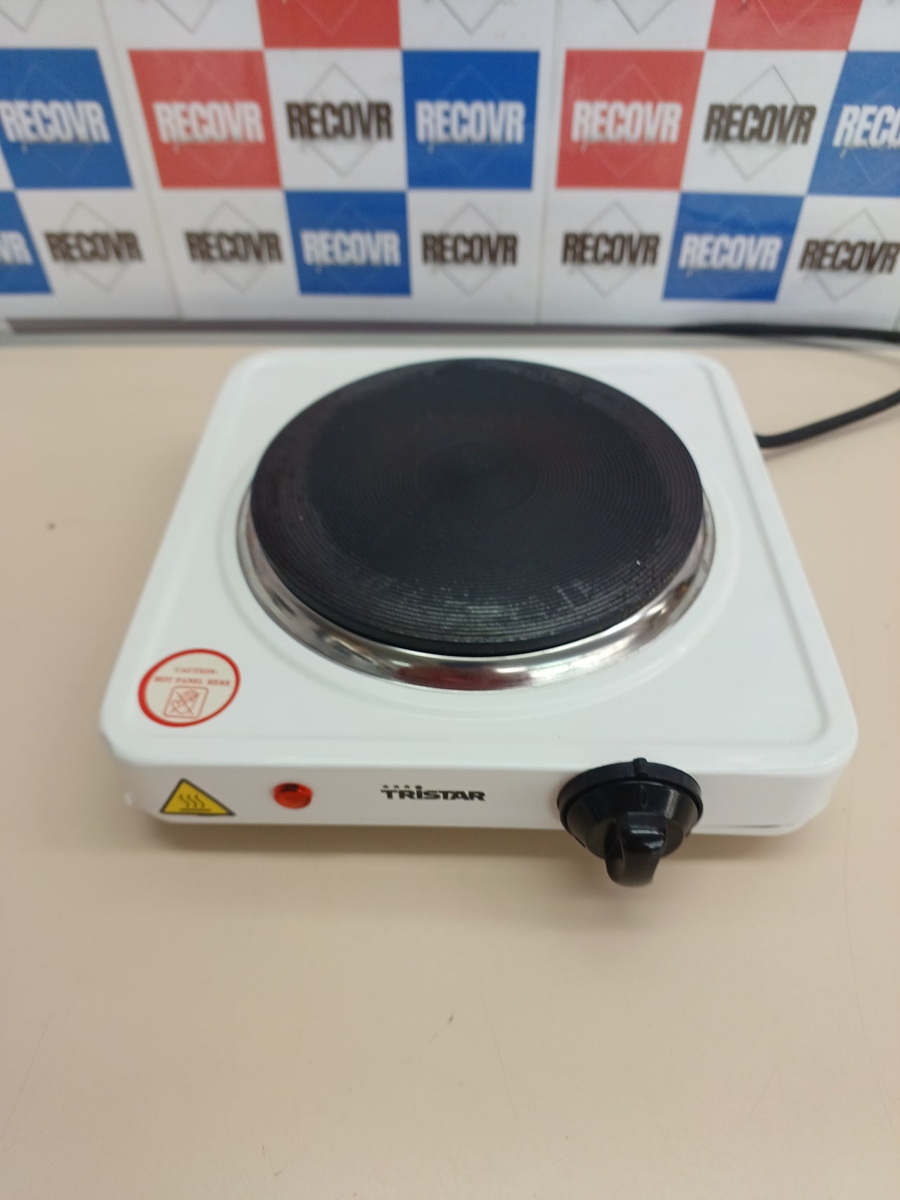 Hornillo eléctrico 1000W 15 cm portátil – Tristar