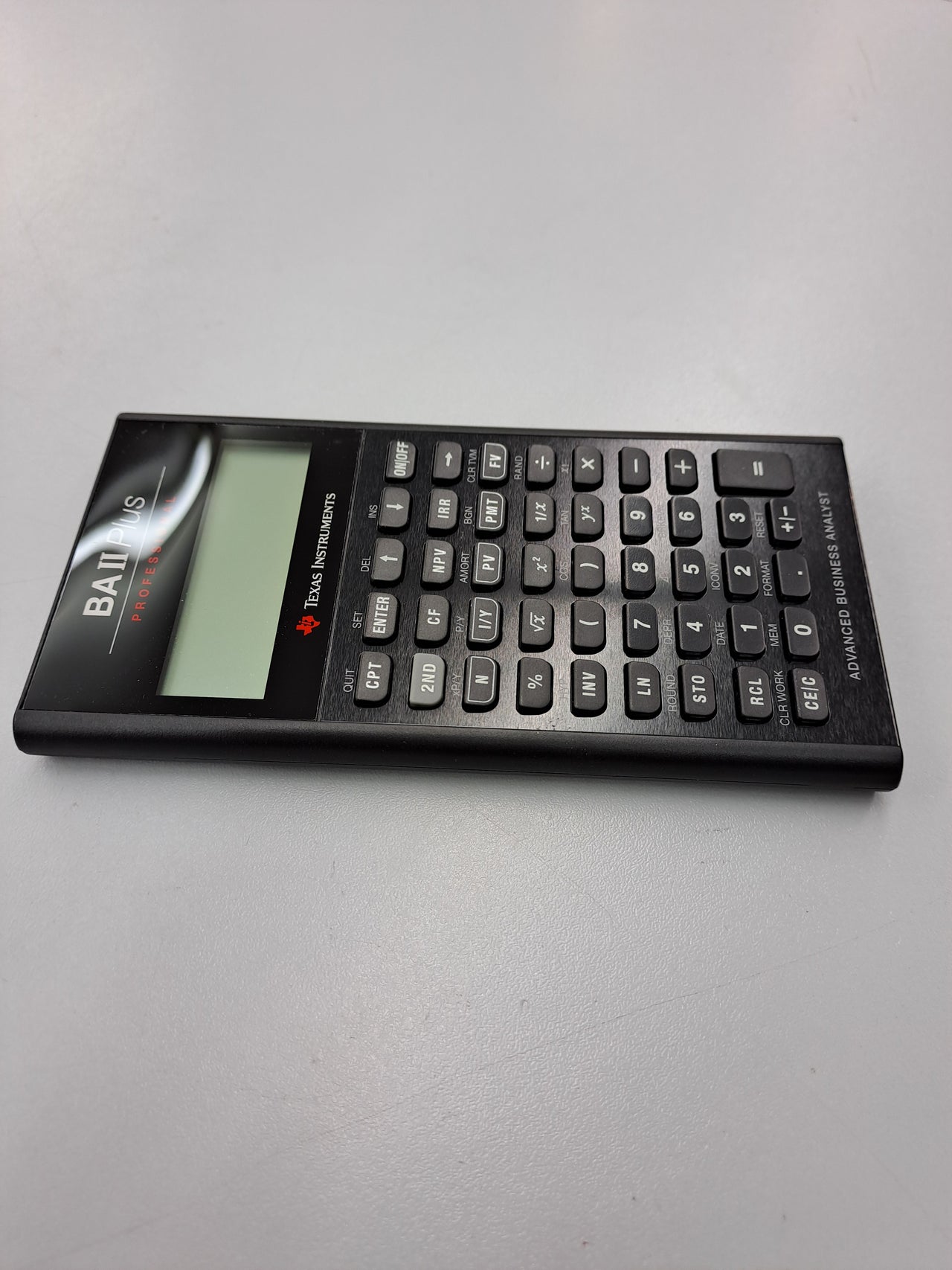 Calculadora Texas Instruments BA II Plus Professional , negro