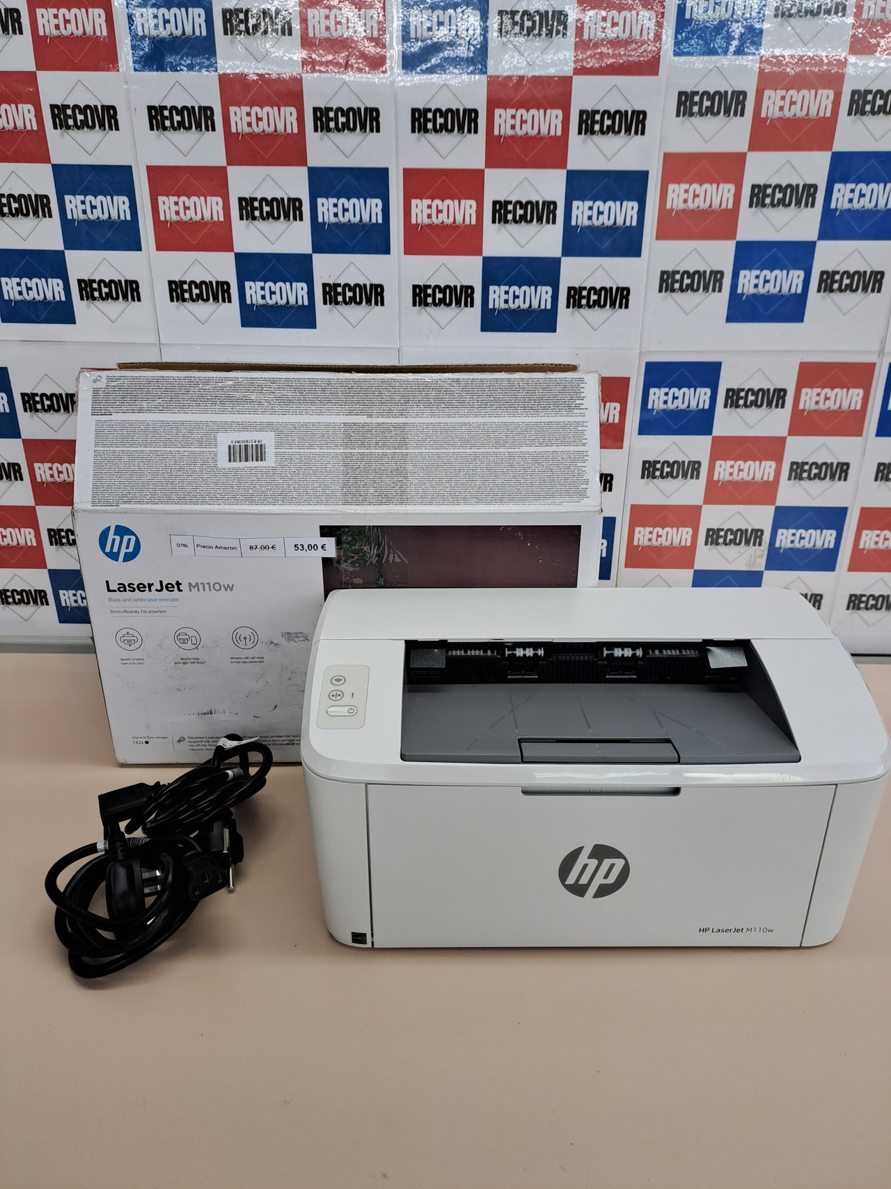 Impresora Láser A4 Monocromo HP LaserJet M110w