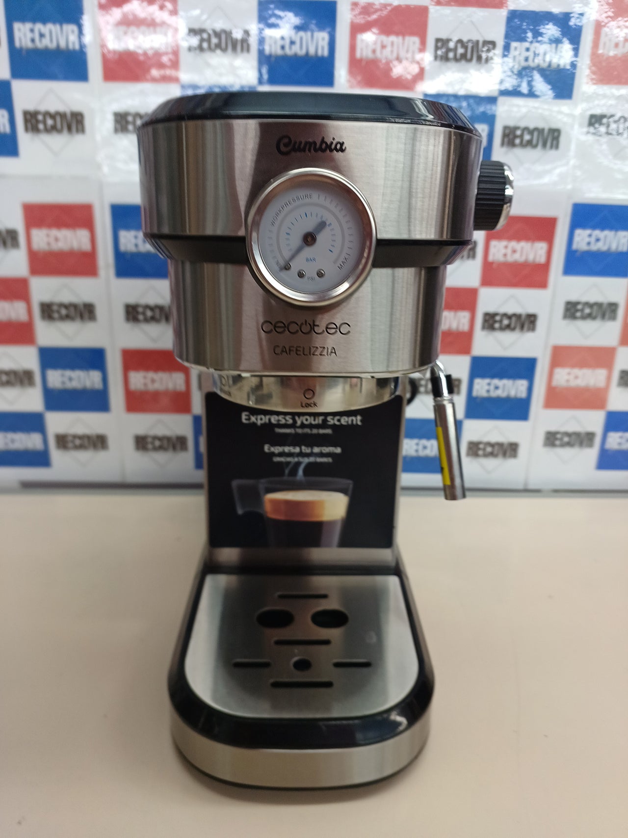Cafetera espresso 20 bares 1350 W 1,1 L – Cecotec