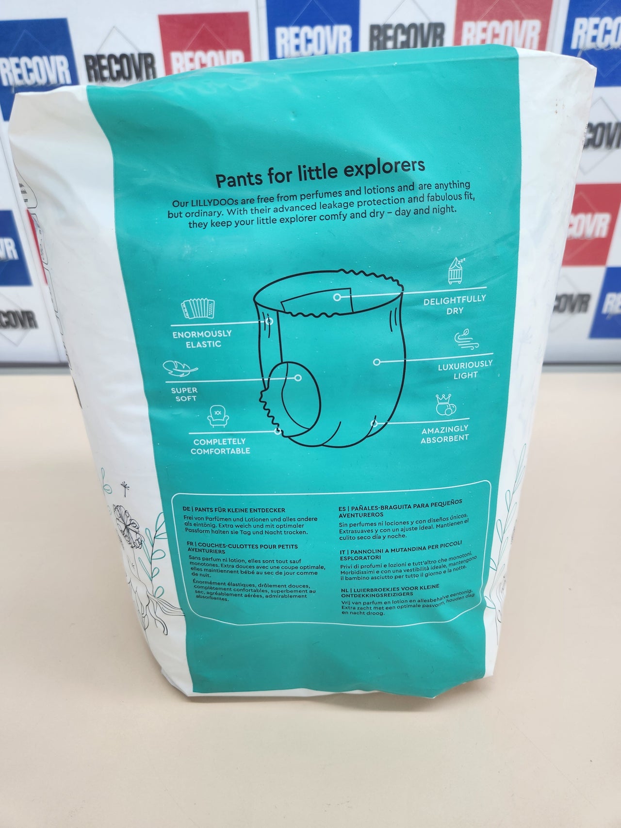Pañales Braguita Talla 4 (9–15 kg) – LILLYDOO 25 uds
