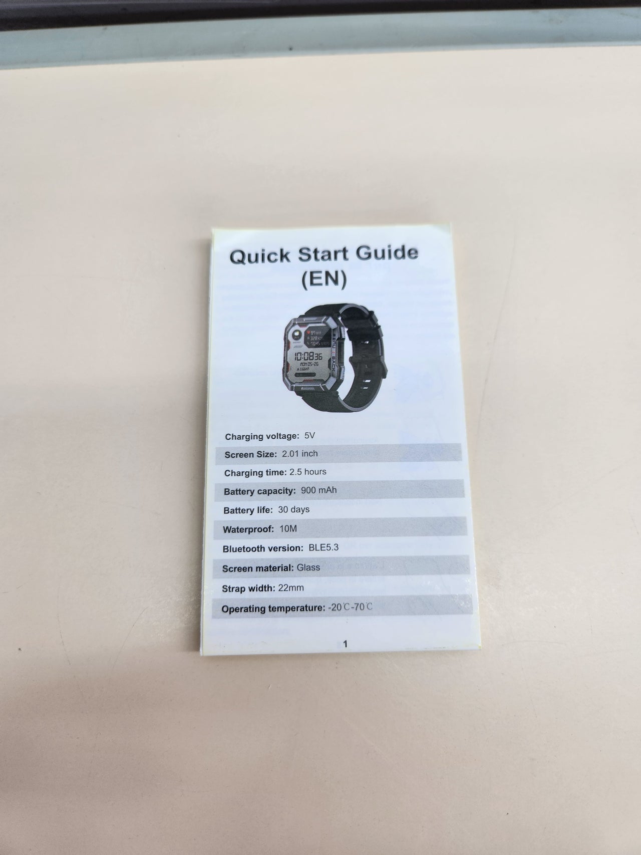 Smartwatch Hombre Bluetooth 2.01" Baolubao