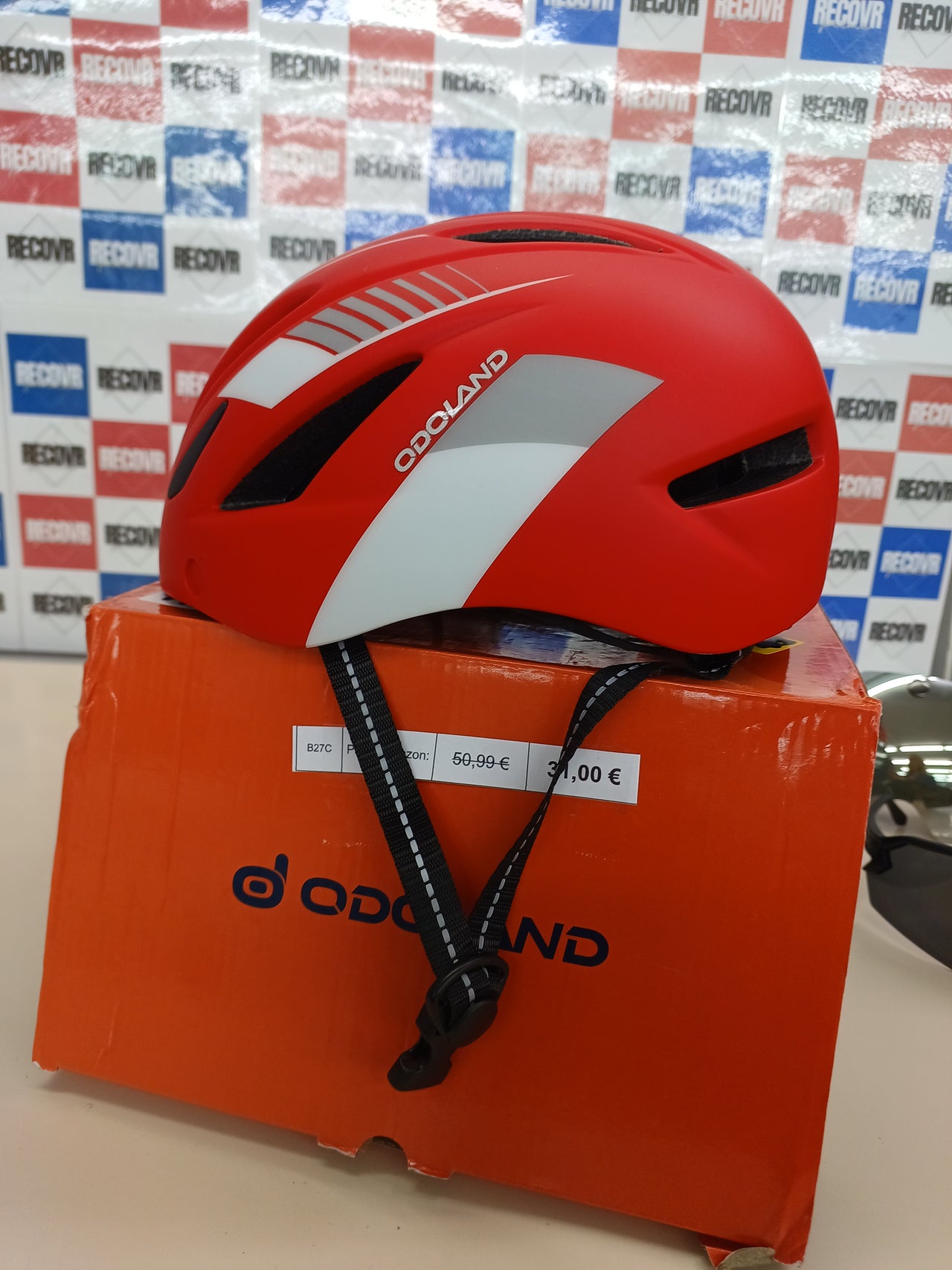 Casco de Bicicleta Talla M/L (58 62cm) con Visera Magnética Desmontable y Gafas de Sol Casco de Ciclismo de Montaña MTB para Hombres Mujeres Adultos Odoland