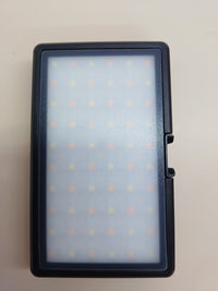 Luz Cámara, Moman ML8 Antorcha LED Vídeo con Difusor, Reflex Foco Fotografia con Función Power Bank, Regulable 2500K-9000K, TLCI/CRI 98+, 190g, Cable Tipo C incluido, para Sony Canon Nikon DSLR