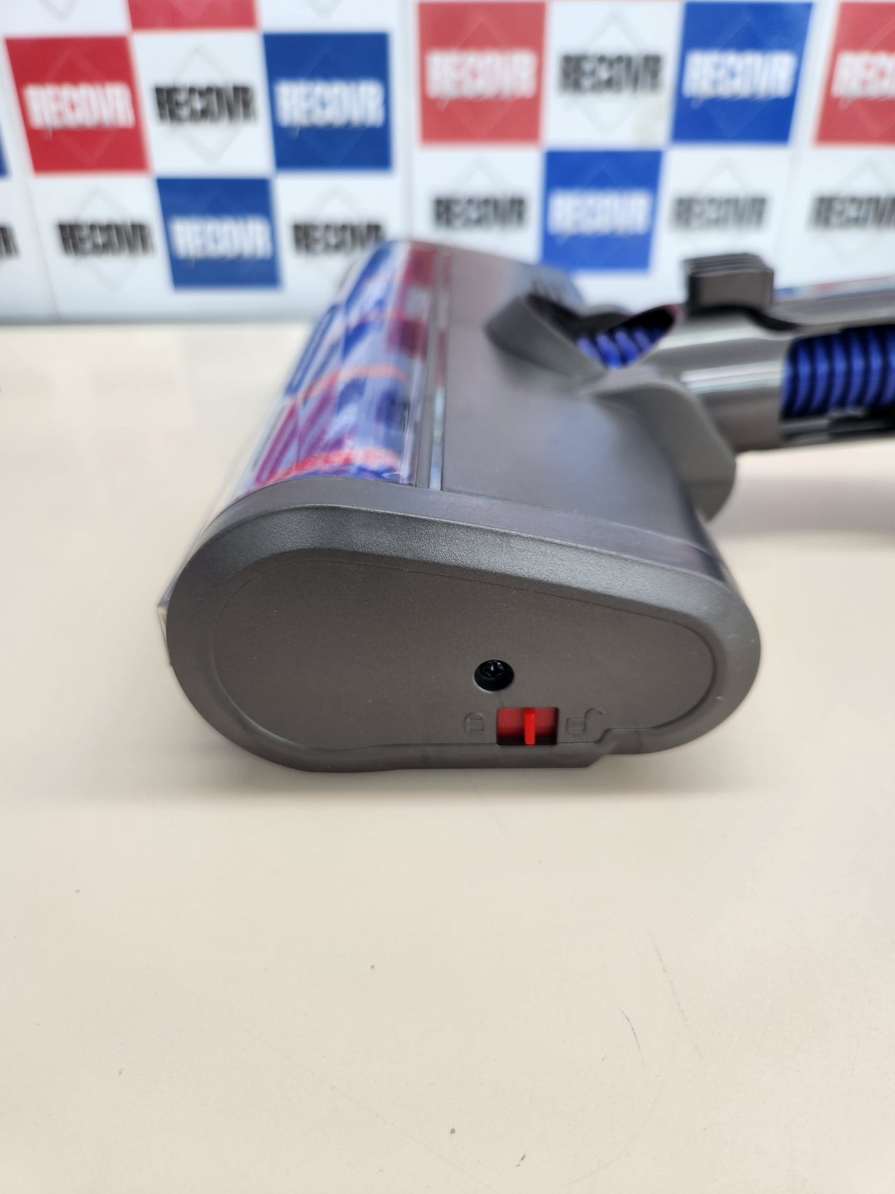 Senprity Cepillo eléctrico para turbina, cepillo compatible con Dyson V7 V8 V10 V11 Aspiradora Boquilla de suelo con luces frontales para alfombras, parqué, azulejos y suelos duros