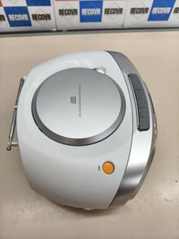 Radio CD portátil Philips AZ127/12 con casete