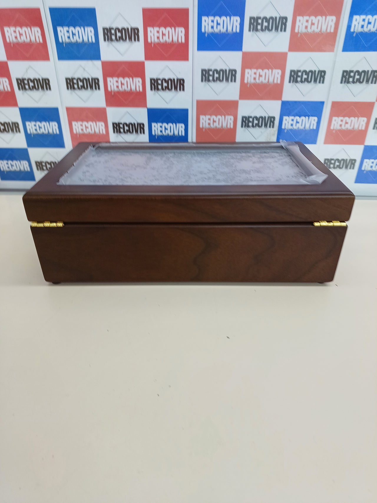 Caja de té de madera Apace Living 8 compartimentos