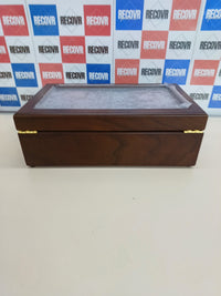 Thumbnail for Caja de té de madera Apace Living 8 compartimentos