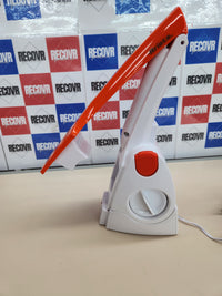Rallador Eléctrico Resistente al Agua, 120W, 1000mAh acero inoxidable Ariete 447 desmontable, blanco, naranja