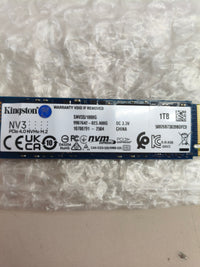 SSD interna Kingston NV3 1 TB