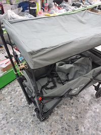 Carro plegable infantil 2 niños 100kg techo 110L Sekey