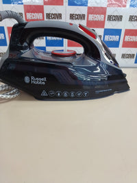 Plancha 3100W vapor 210g suela cerámica – Russell Hobbs