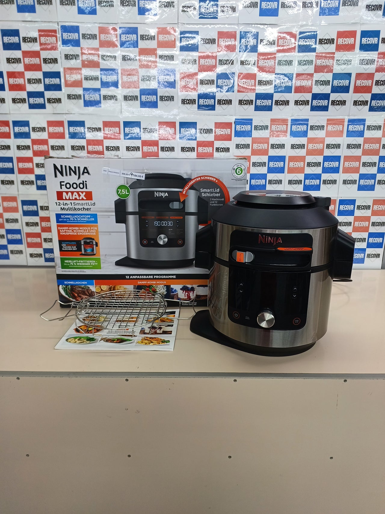 Olla Eléctrica Ninja Foodi MAX SmartLid 7,5 L