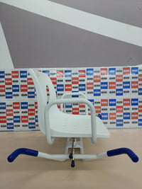Thumbnail for Mobiclinic, Silla de baño giratoria, Lago, Reposabrazos y Respaldo, Giro 360º, Anatómica, Marca española, Resistente al Agua, para Personas Mayores, con discapacidad o Movilidad Reducida