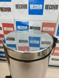 Cubo de basura de baño con pedal de 3 L y cubo interior extraíbl