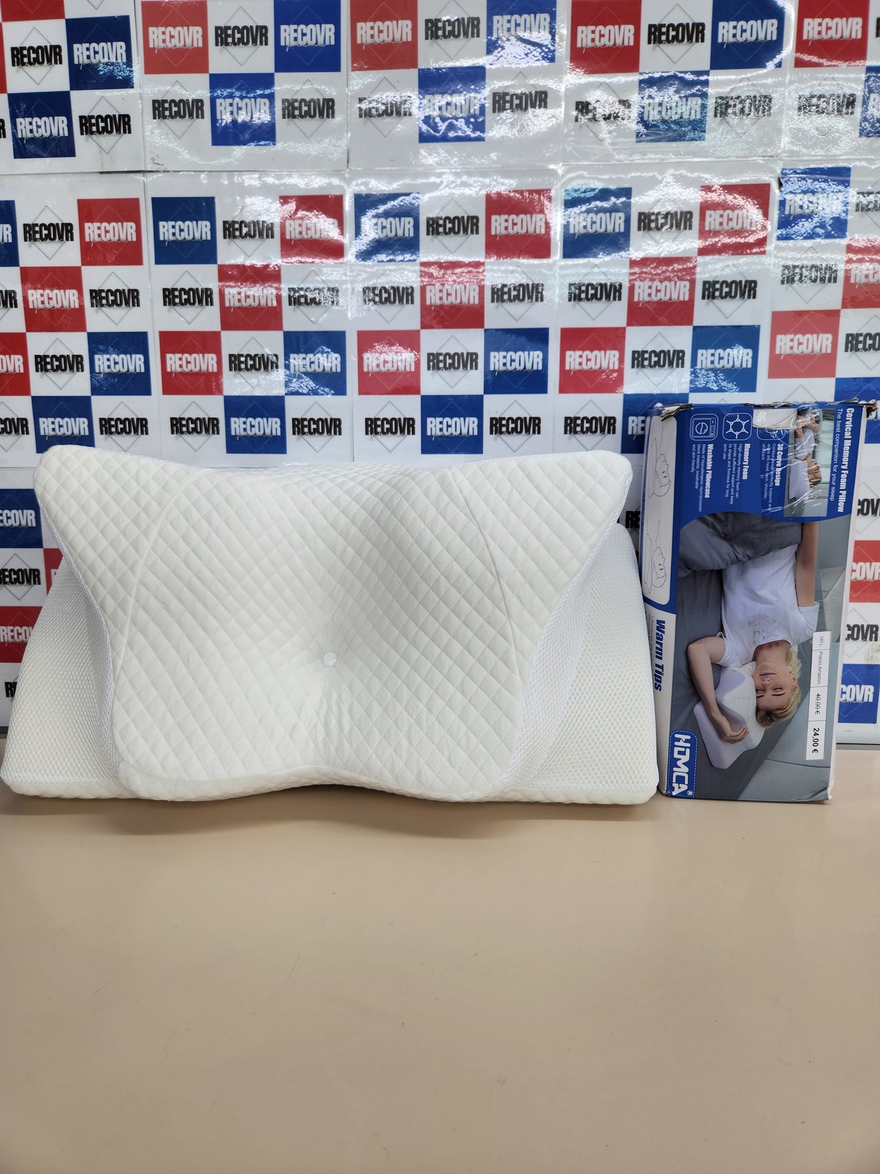 Almohada Cervical de Espuma Viscoelástica HOMCA