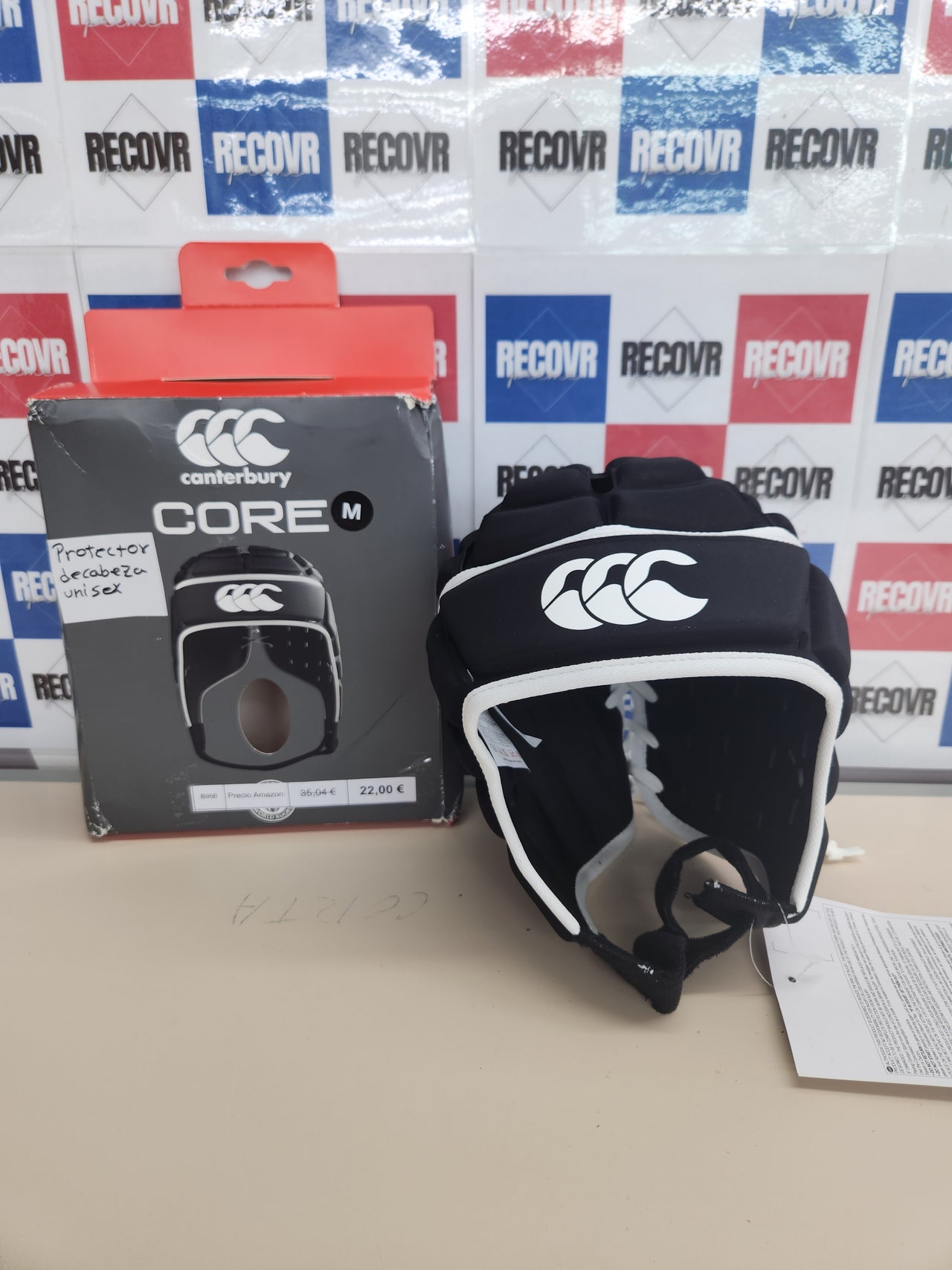 Protector cabeza talla M rugby Canterbury Core unisex