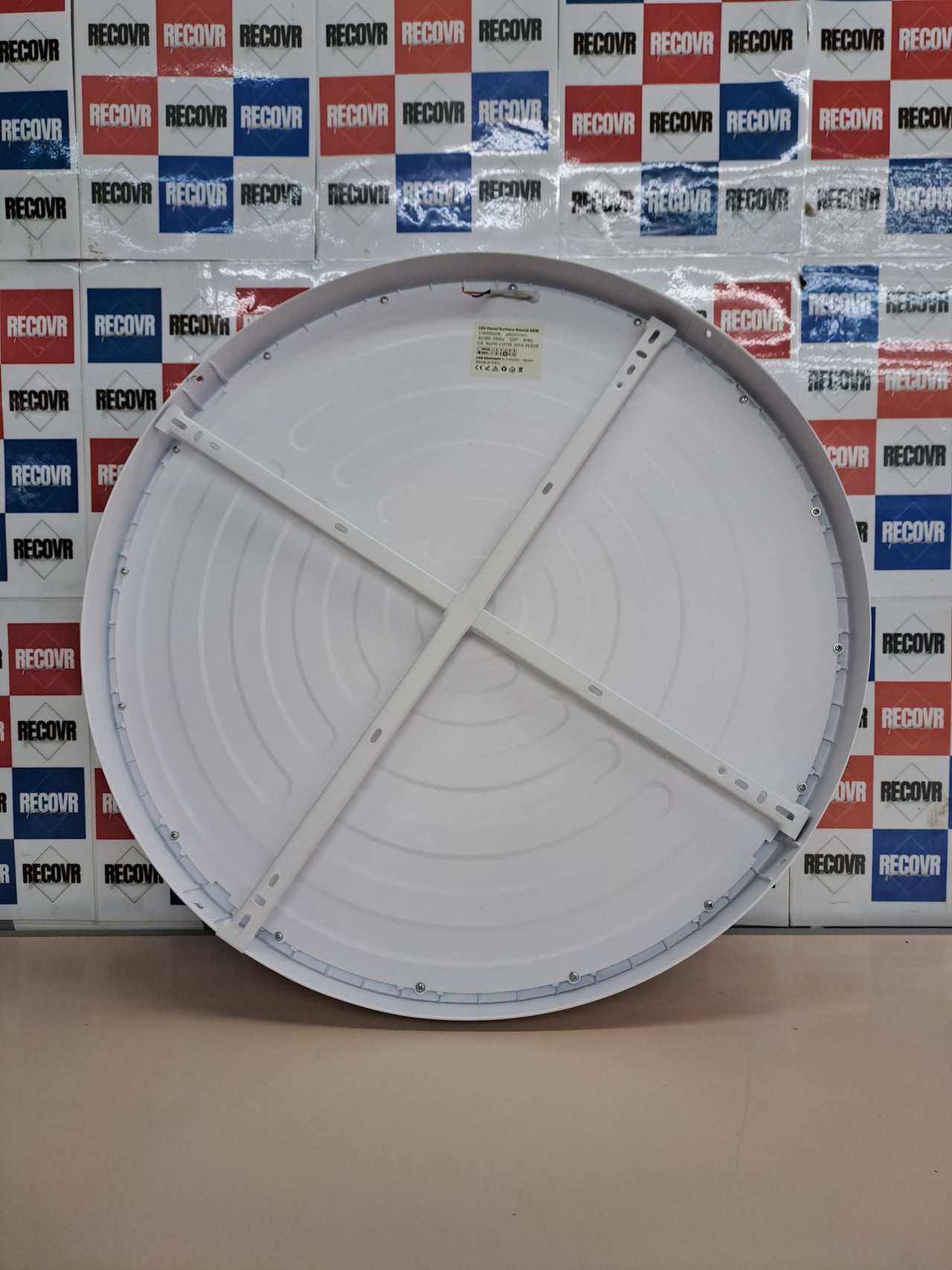 Plafón LED 48 W 605 mm 6500 K – LED Atomant