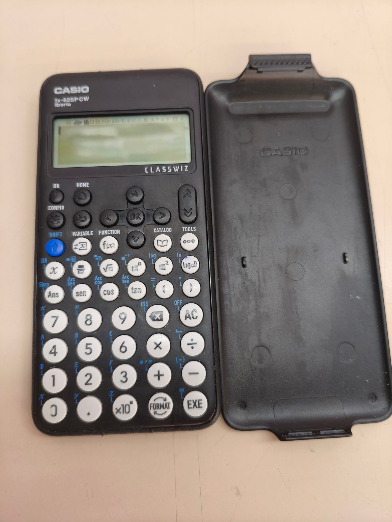 Calculadora científica Casio FX-82SP CW (gris oscuro)