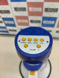 Megáfono portátil de 150 dB con sirena y grabación
