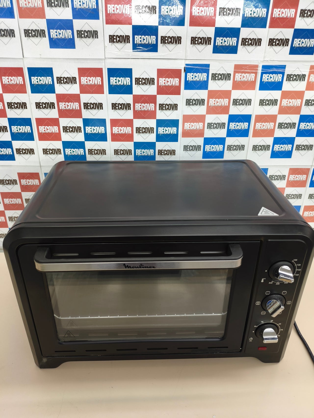 Horno de convección Moulinex Optimo 39L 6 modos negro