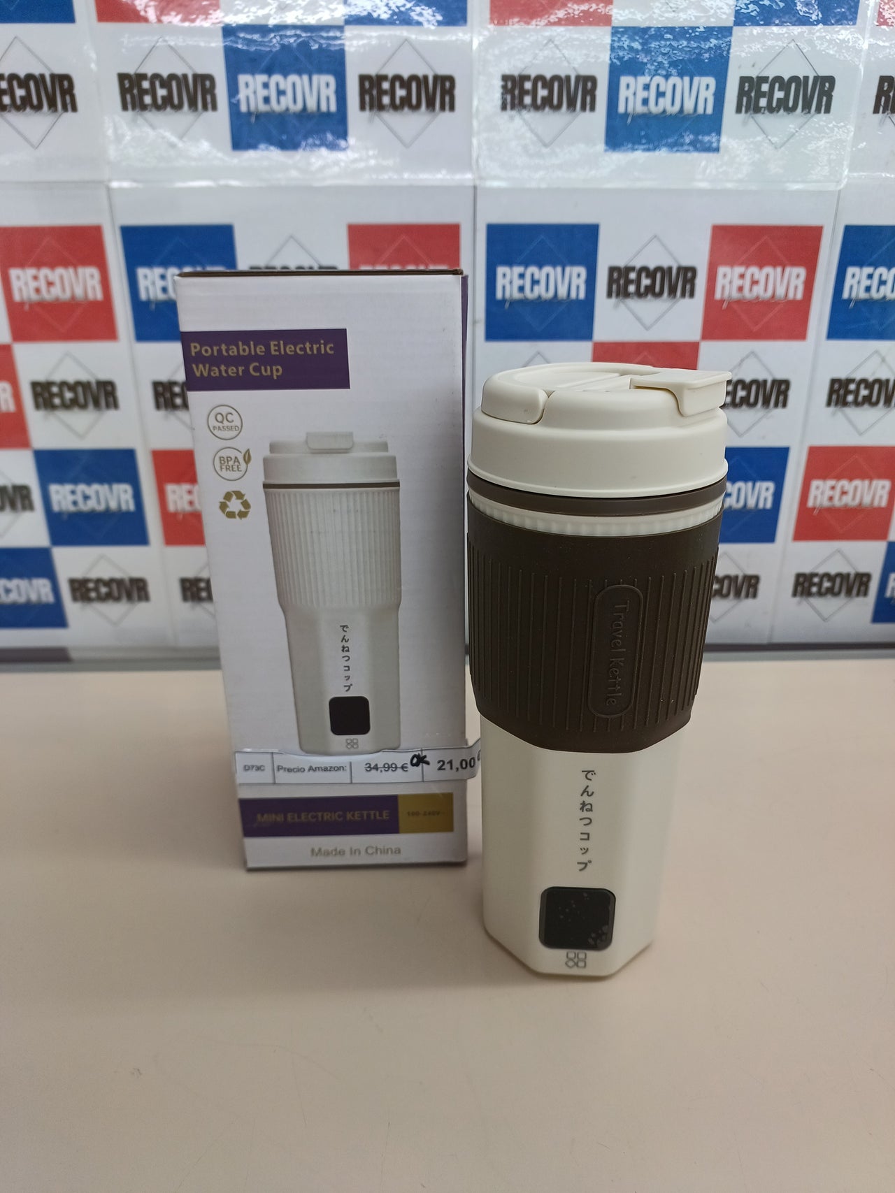 Hervidor Viaje QianShouYan 450ml 300W 6Niveles