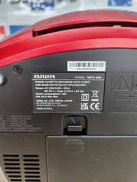 Radio Cassette Portátil Aiwa BBTC-550RD