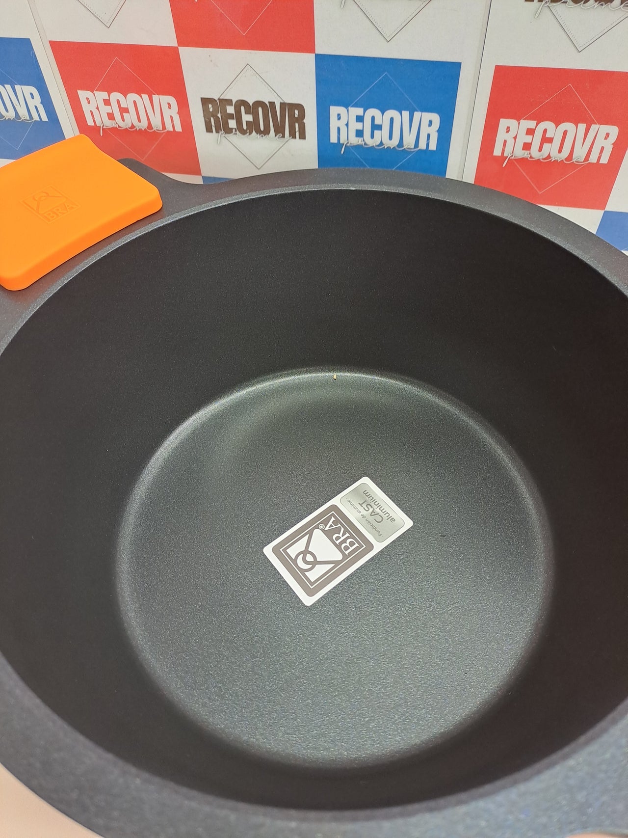 Batería cocina 9 piezas aluminio inducción Efficient BRA