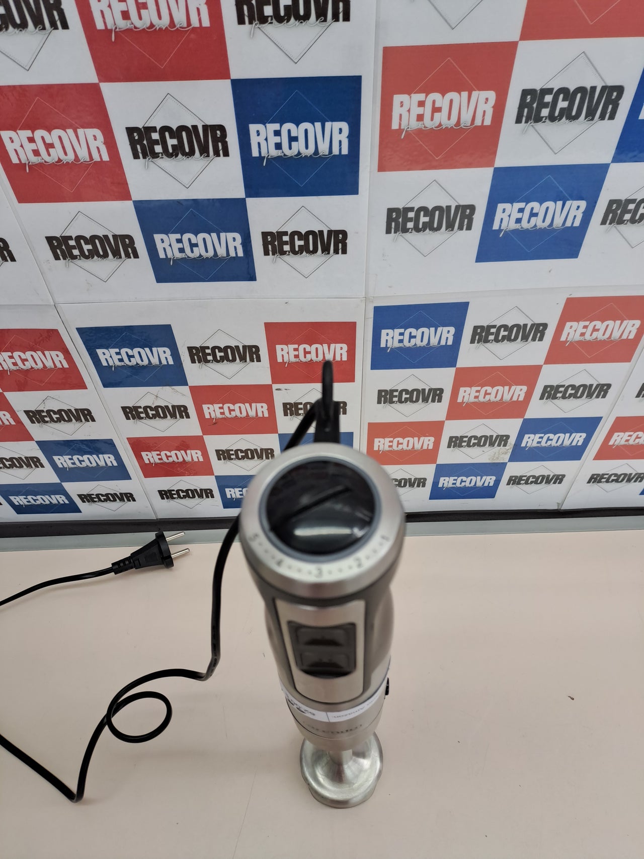 Batidora de mano 1000 W acero inoxidable – Arendo