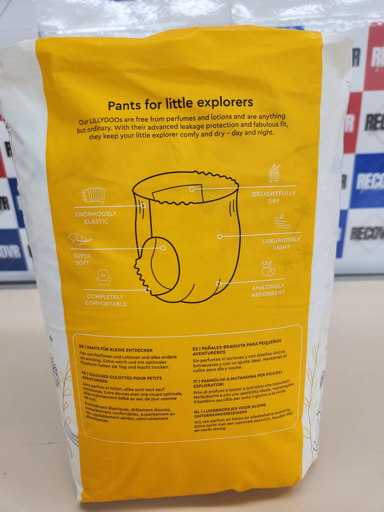 Pañales Braguita Ecológicos T5 (12–17 kg) – LILLYDOO 21 uds