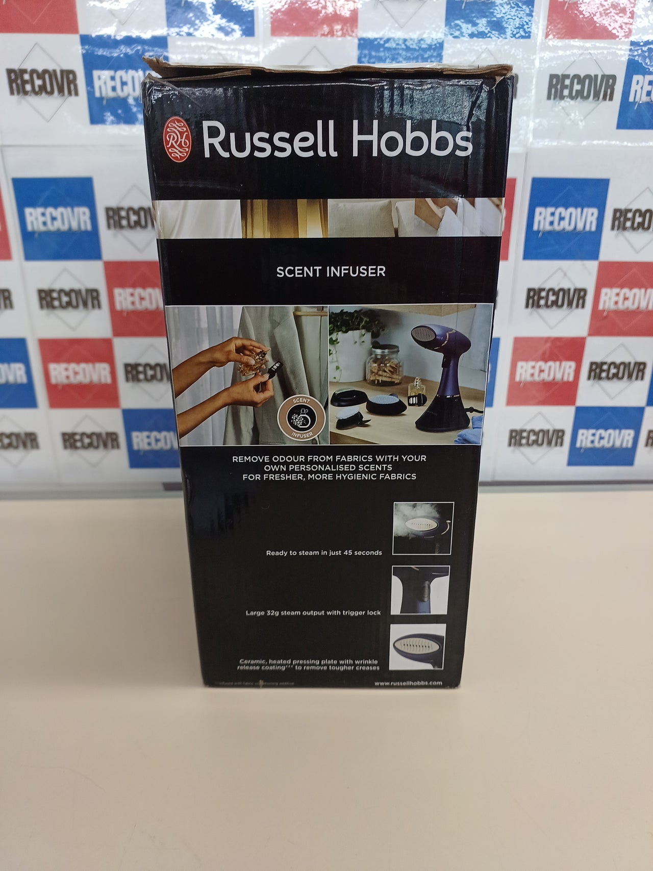 Plancha Vertical Russell Hobbs Steam Genie 1800W