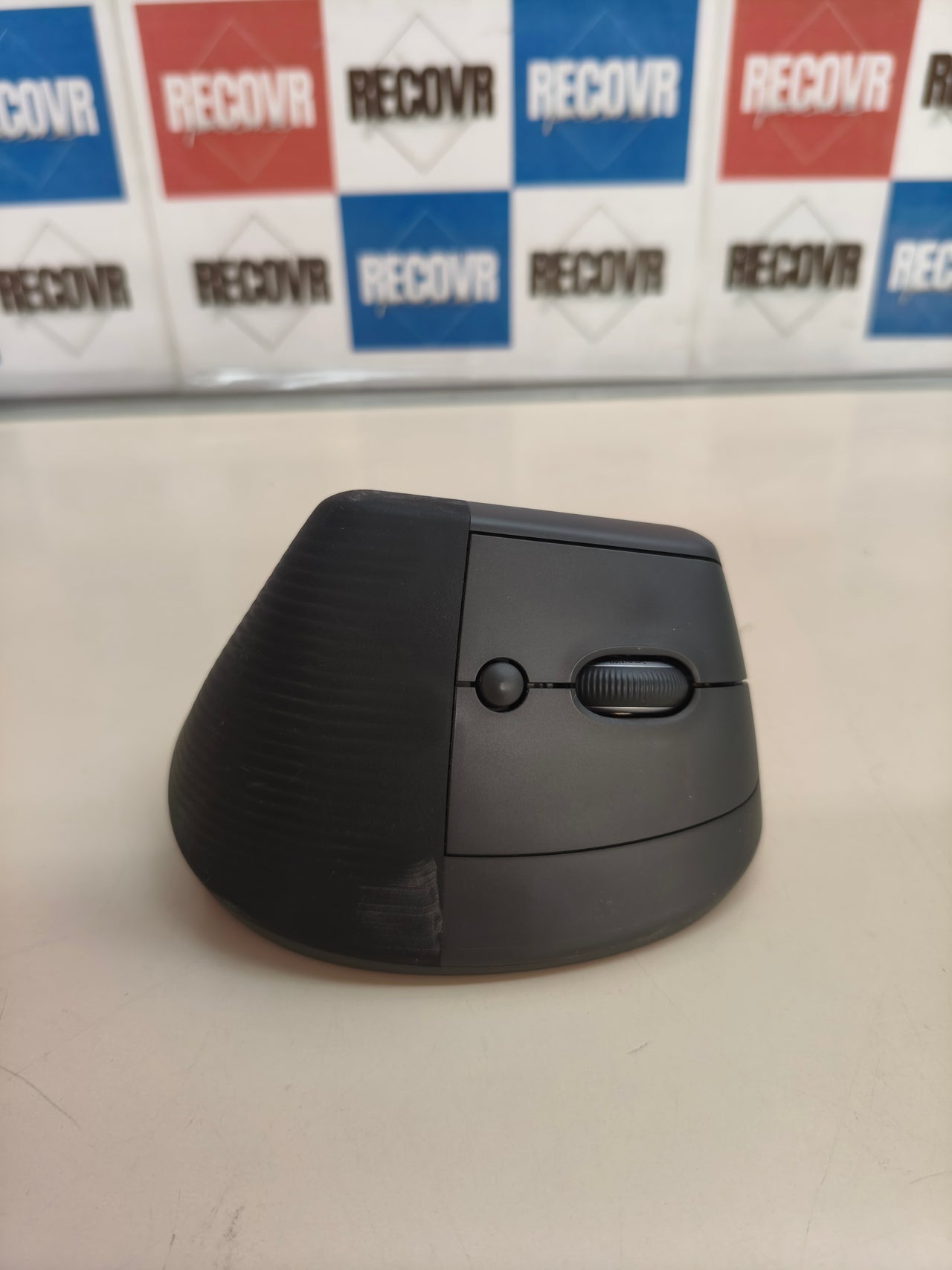 Ratón vertical ergonómico Logitech Lift, gris