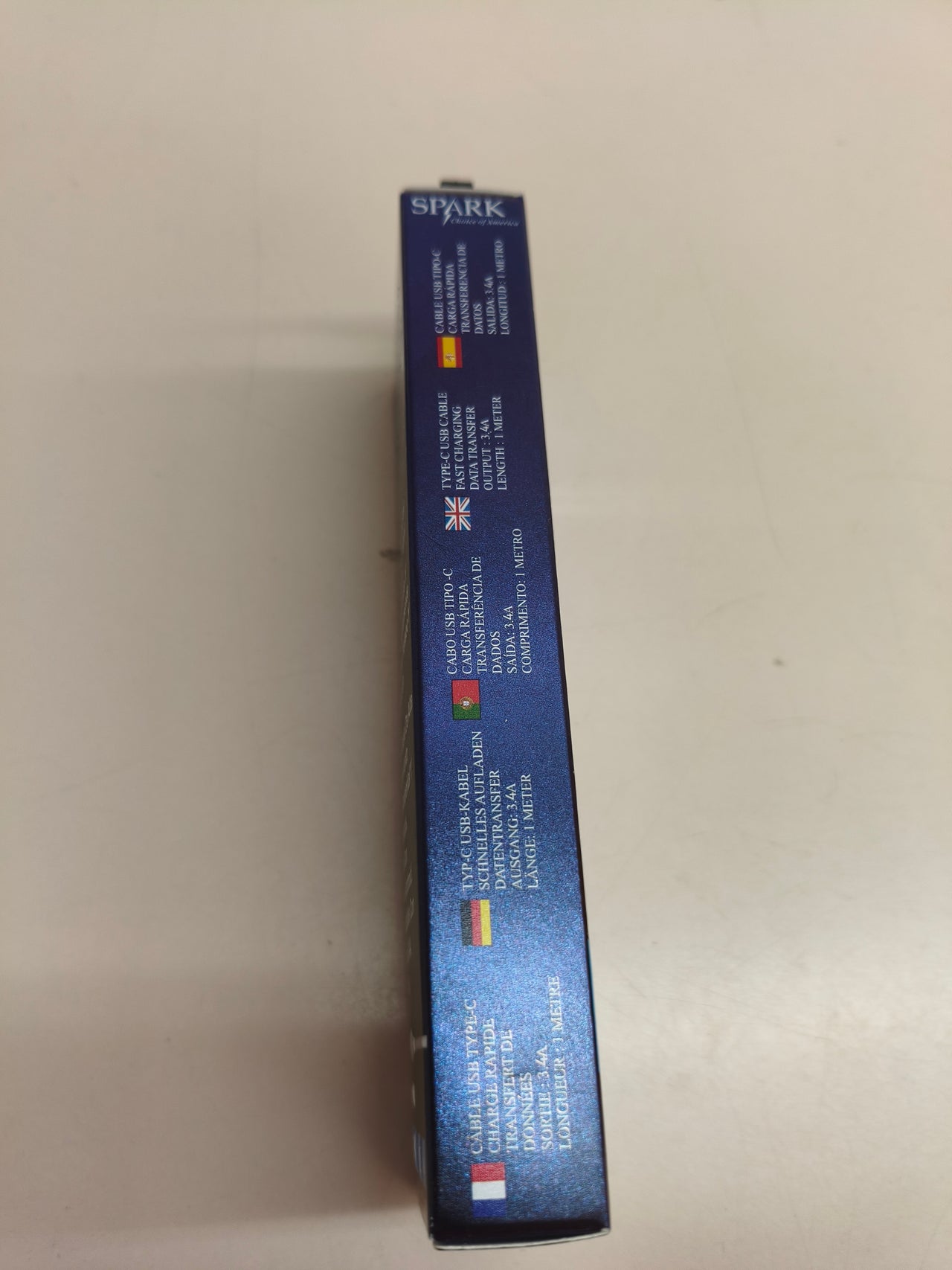 Cable usb-c carga y datos spark