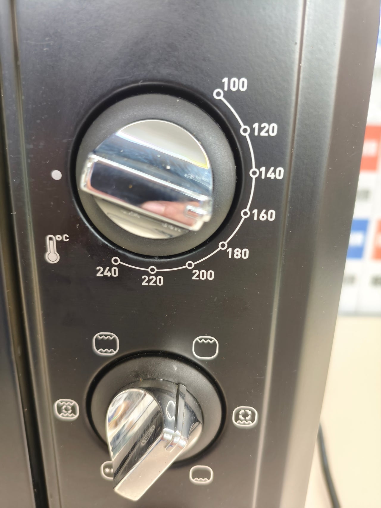 Horno de convección Moulinex Optimo 39L 6 modos negro