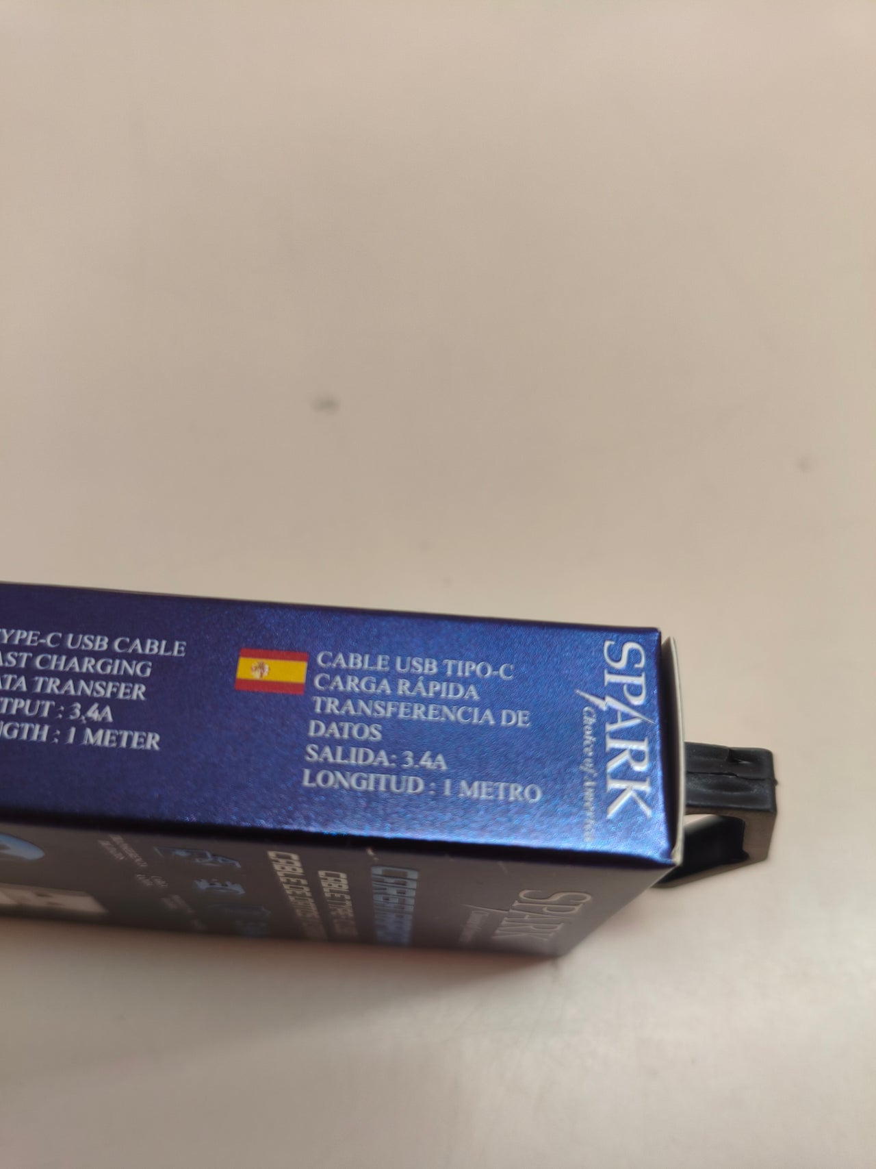 Cable usb-c carga y datos spark