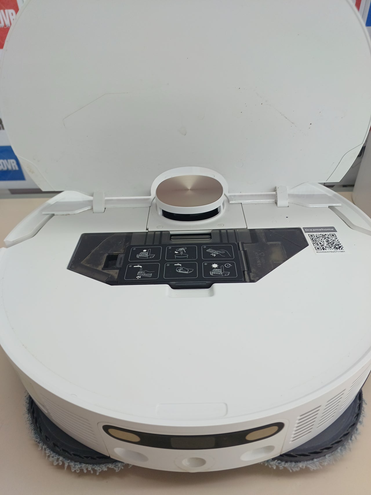 Robot aspirador autovaciado blanco - DREAME