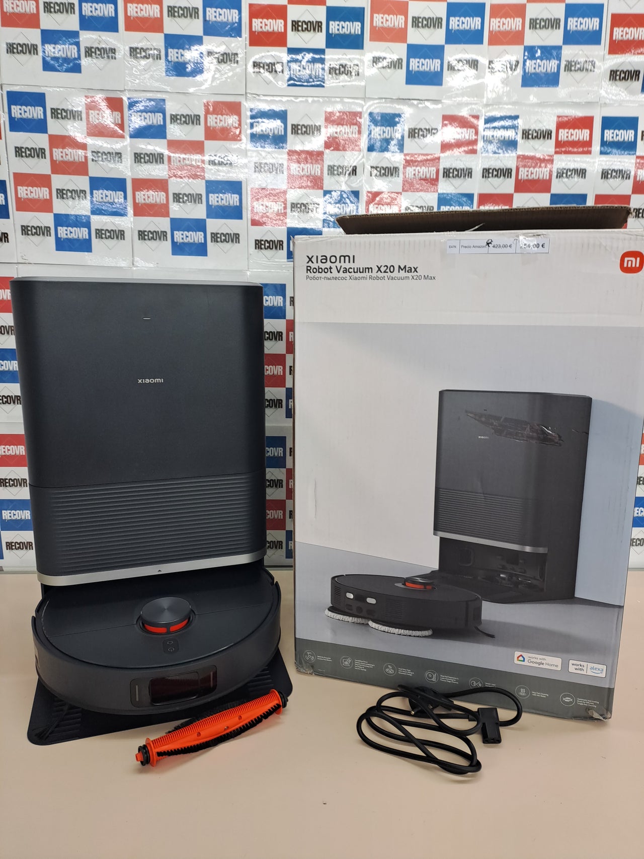 Robot aspirador 8000 Pa con navegación láser – Xiaomi