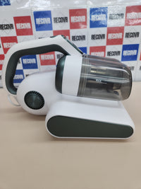 Hoover Ultravortex 2.0 Aspirador de Mano Especial Colchones con Sensor de Polvo, 4 en 1, Antiácaros y Antibacterias, Luz UV-C, Especial Alergias, Función Secado, Previene el Moho, Ligero [HMC510UV]