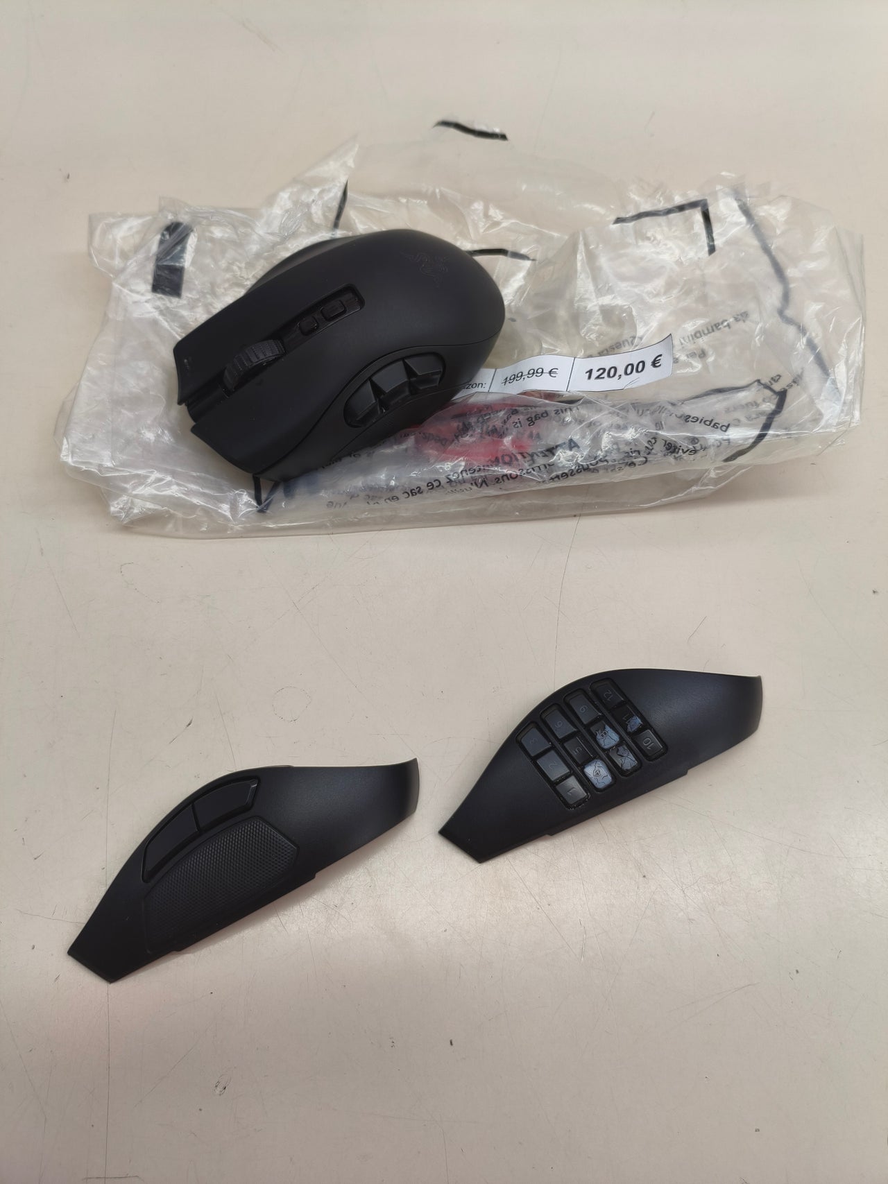Ratón gaming inalámbrico Razer Naga V2 Pro para MMO