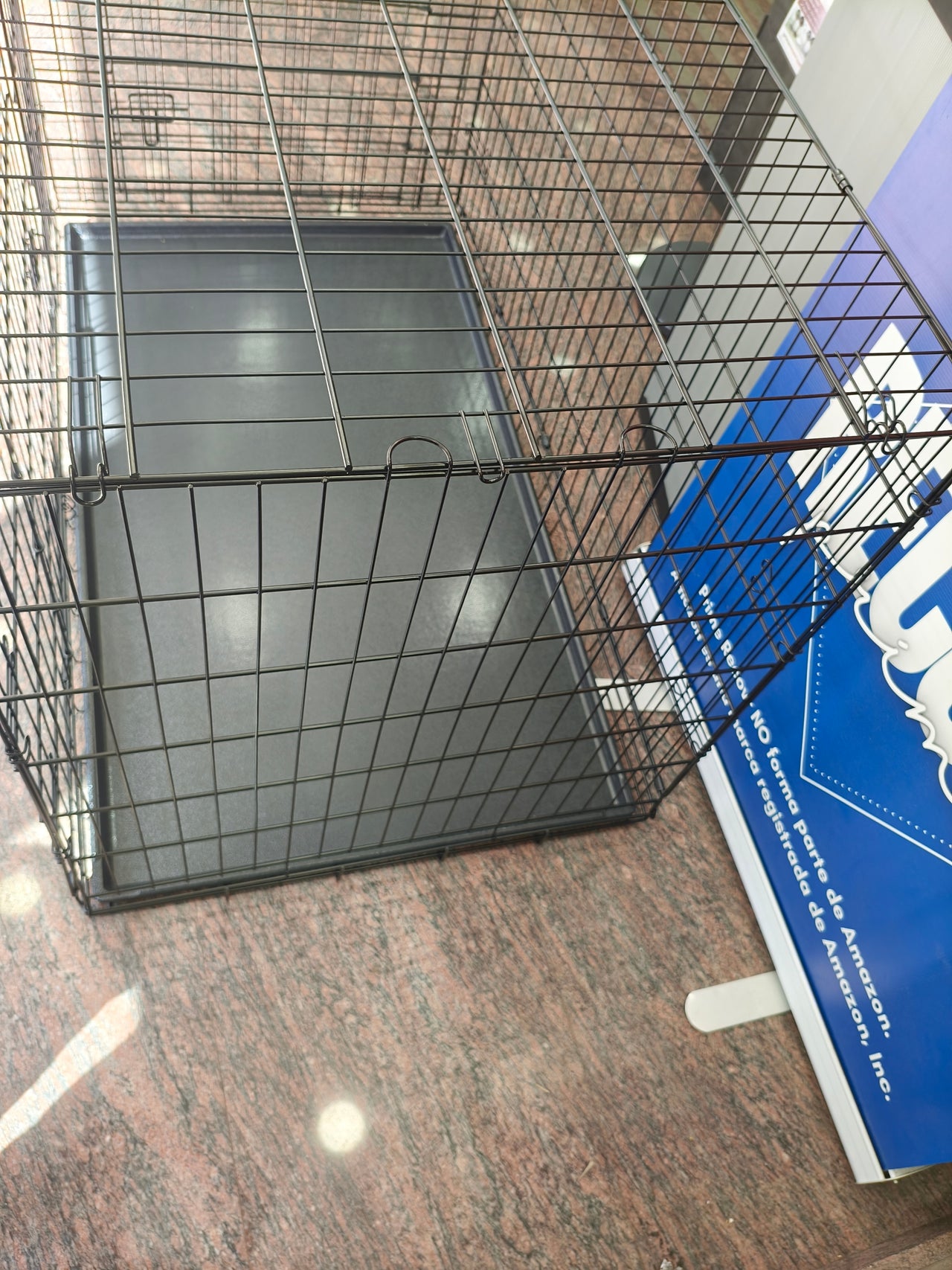 Jaula para perros Yaheetech 122x71x78 cm metálica plegable