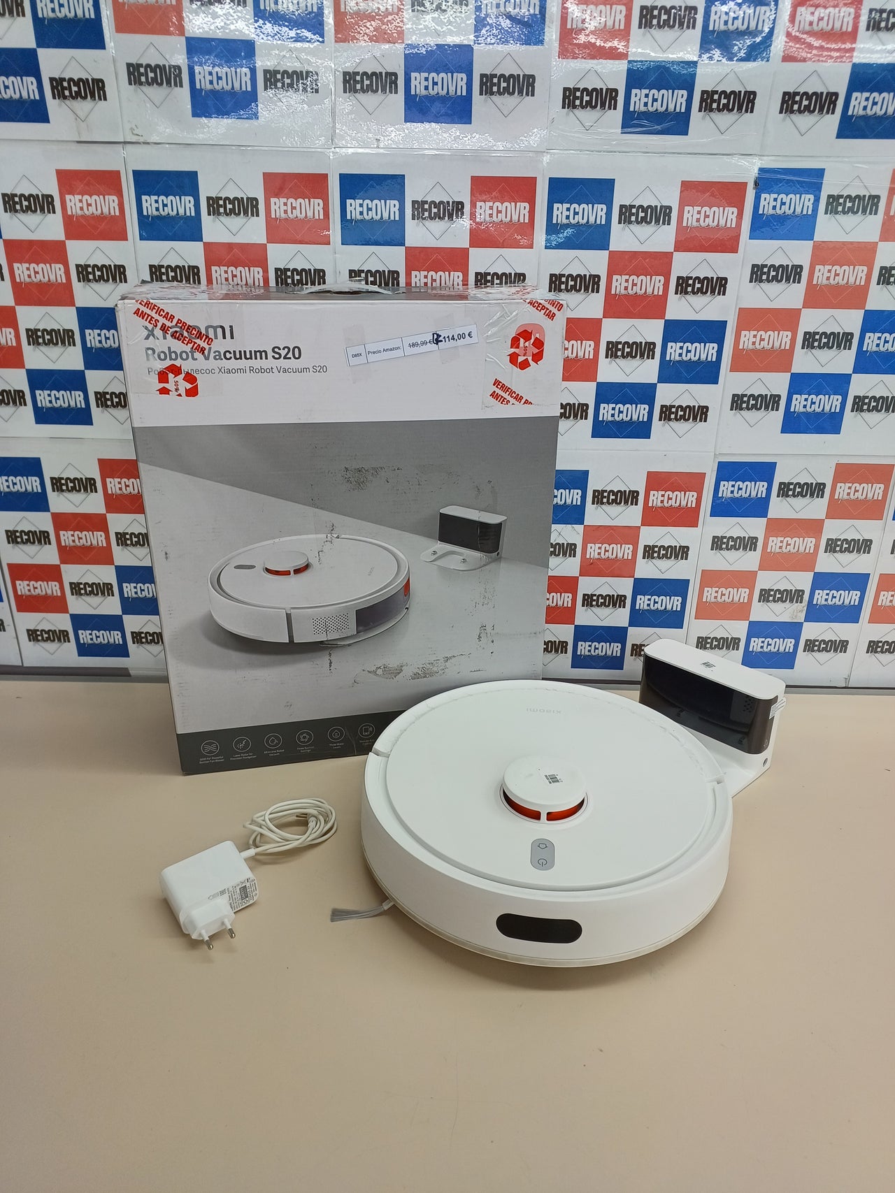 Robot aspirador fregasuelos 5000 Pa navegación láser