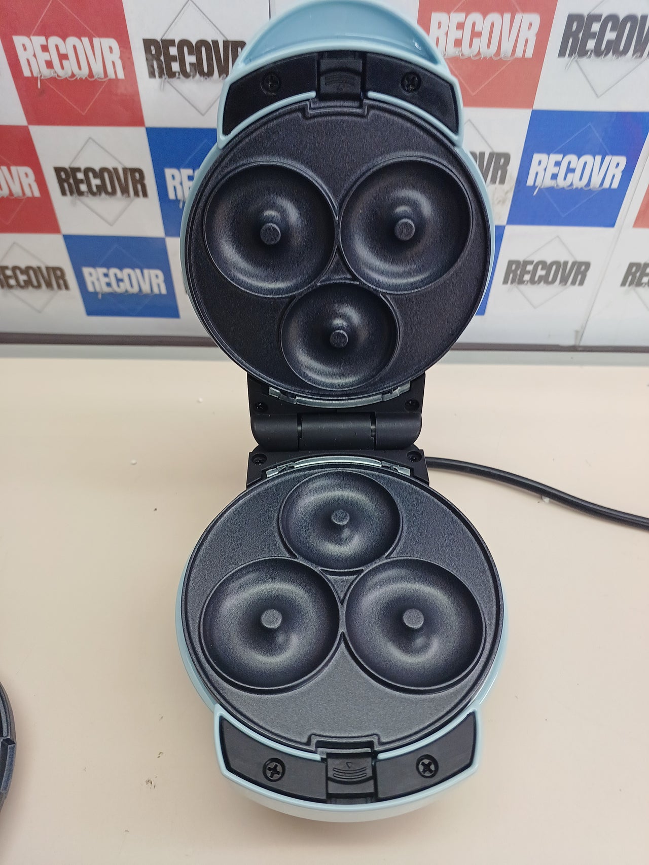 Mini maquina 3 en 1 400W para Donas y Gofres Caseros