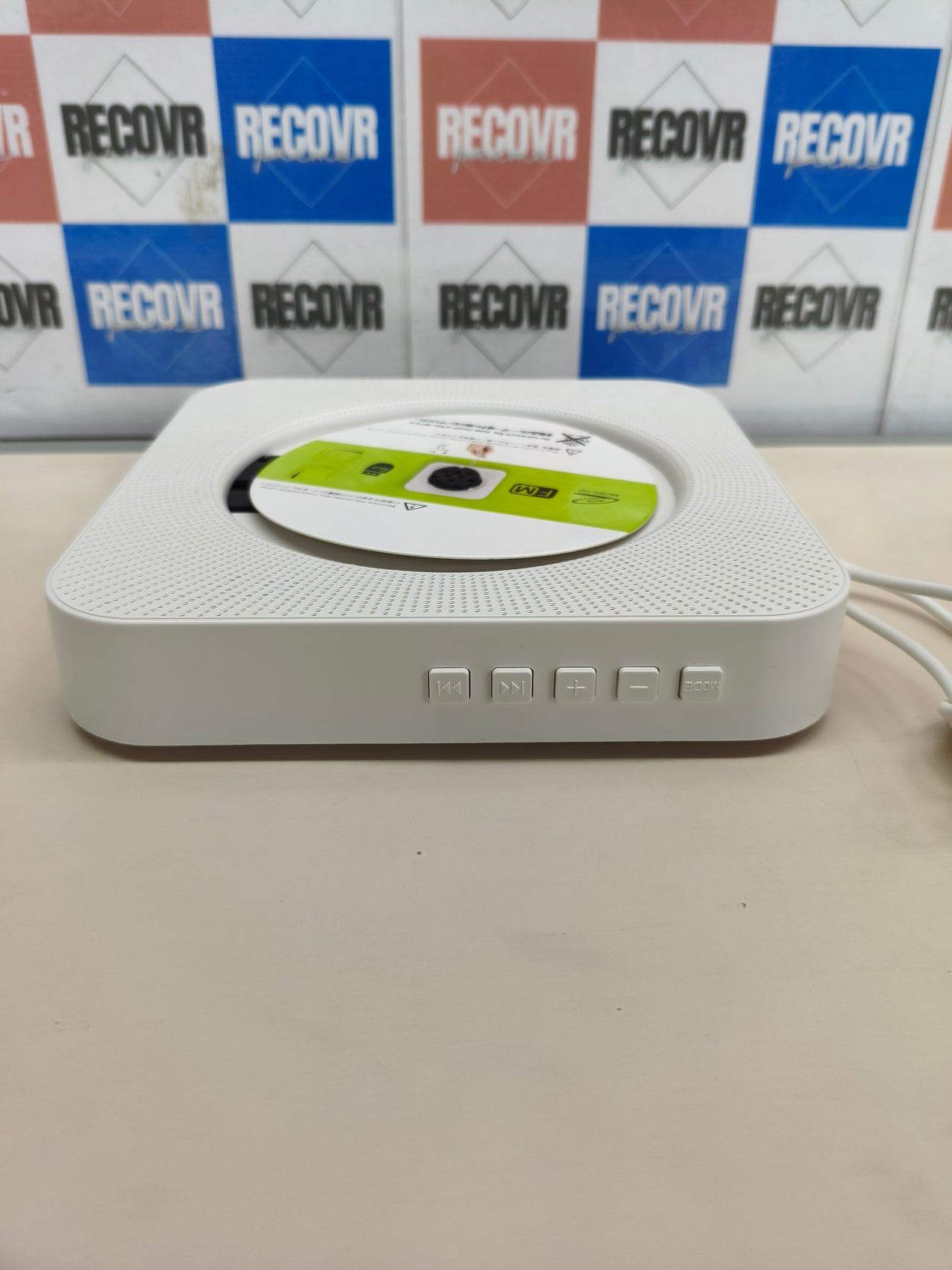 Reproductor de CD portátil Bluetooth Adirigo