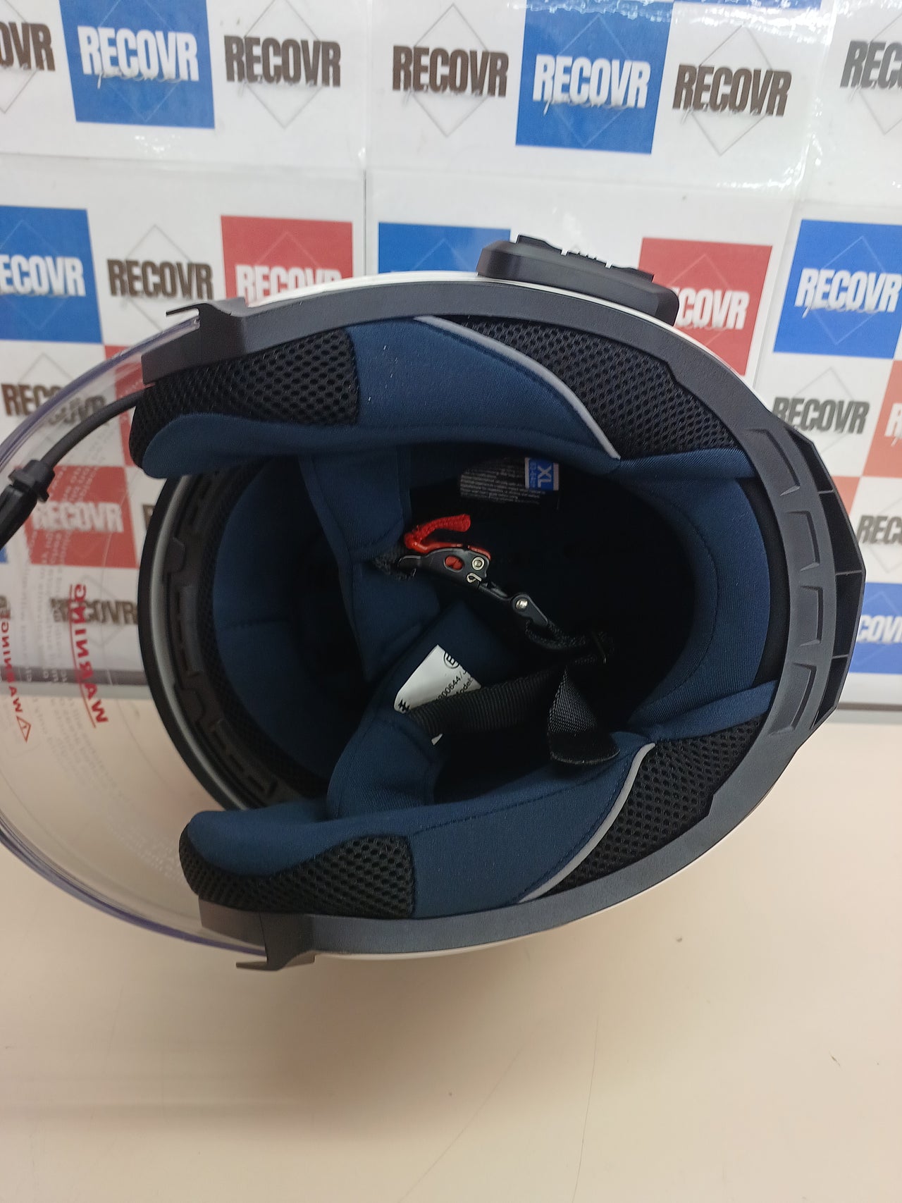 Casco jet Bluetooth intercom Sena Outstar S XL blanco