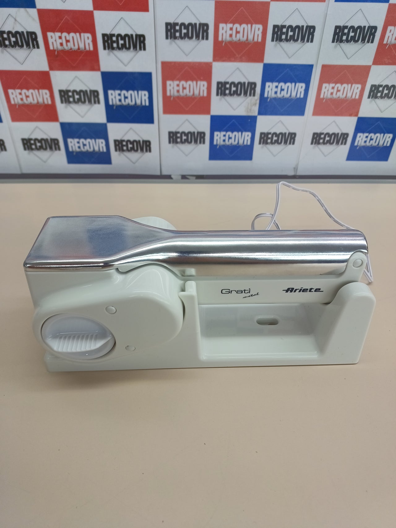 Rallador Inalámbrico Acero 1500mAh Blanco Ariete.