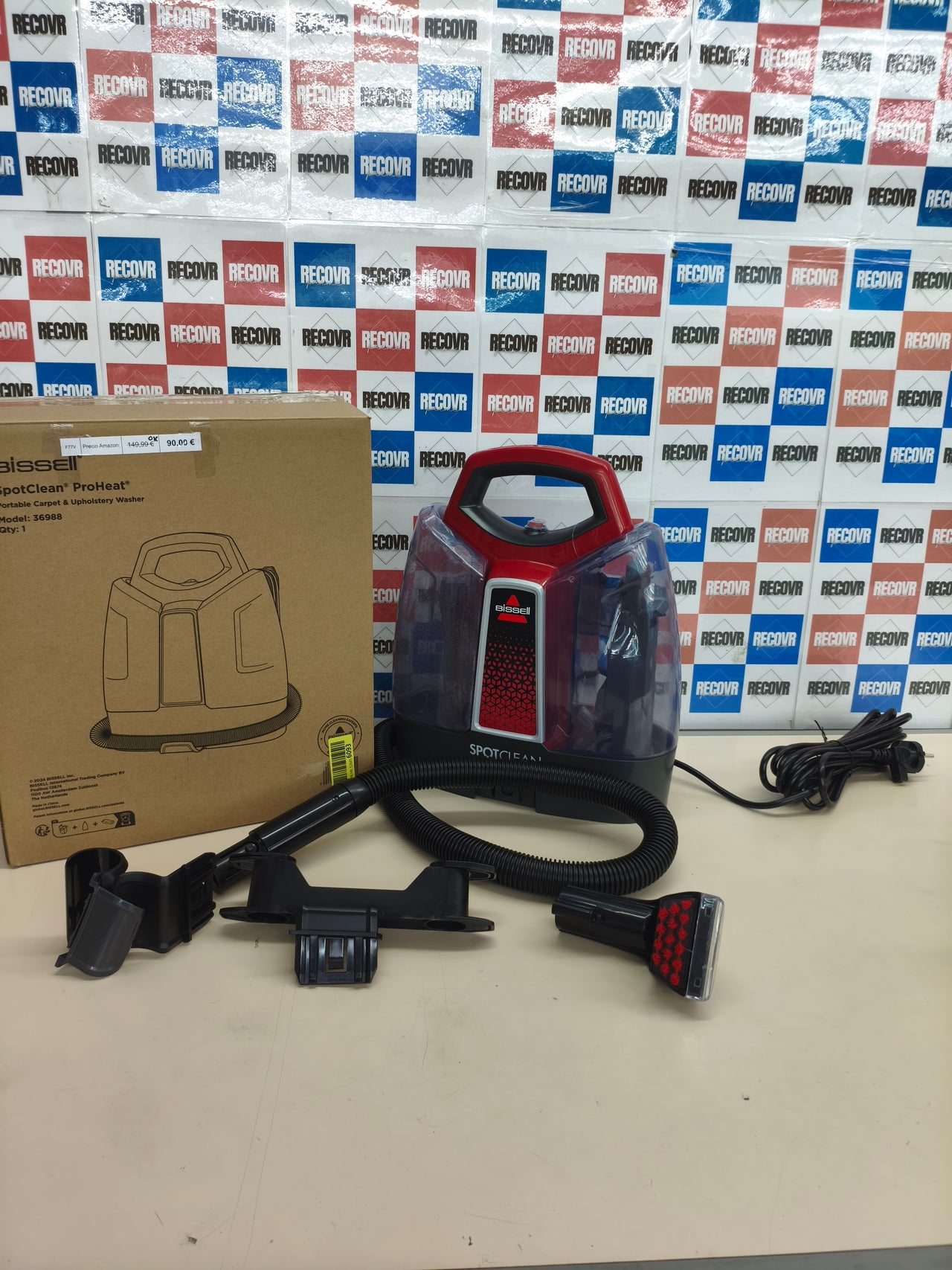 Aspiradora de agua para tapicería BISSELL SpotClean ProHeat 330W
