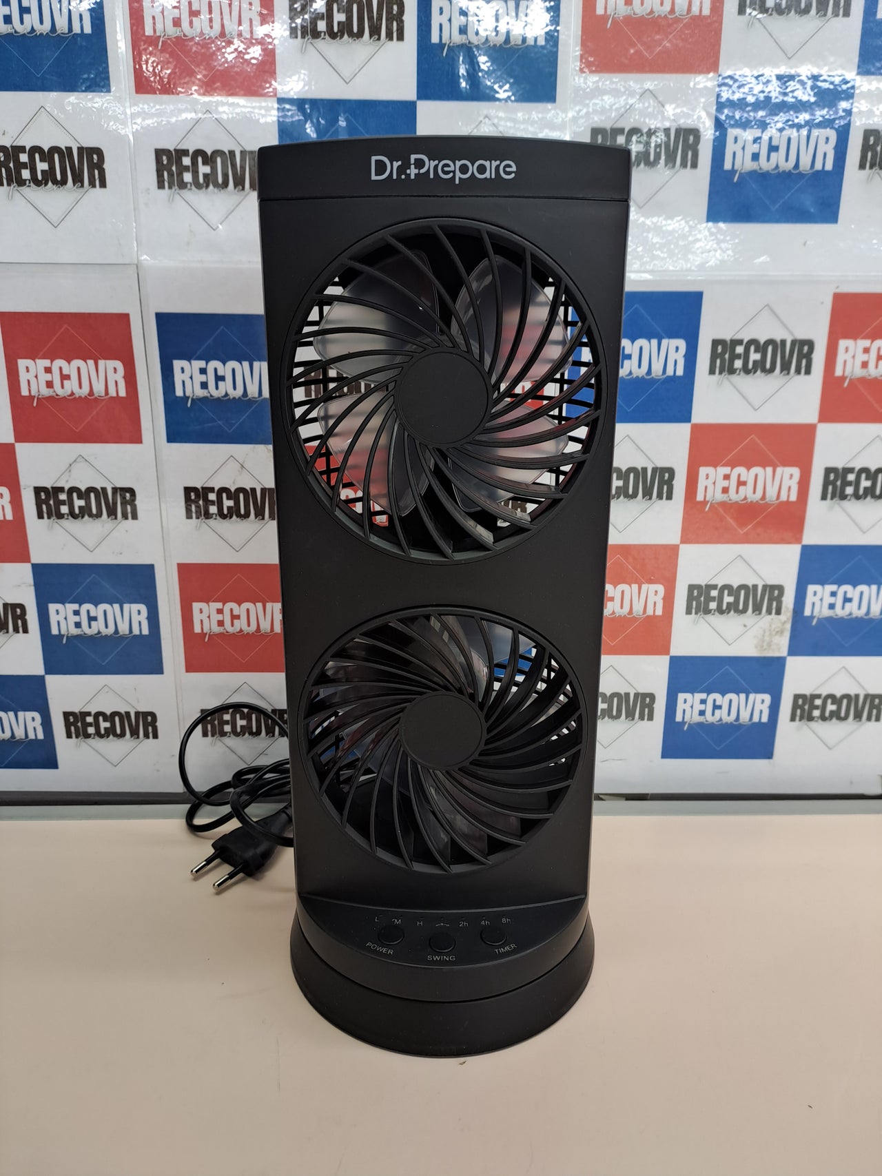 Ventilador torre 33cm oscilante 3vel 3 temporizador